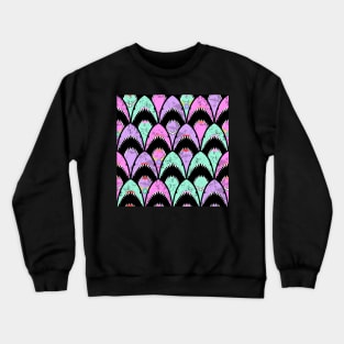 Girly sharks scallops Crewneck Sweatshirt